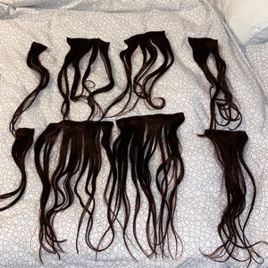 Clip in hair extensions 🥰